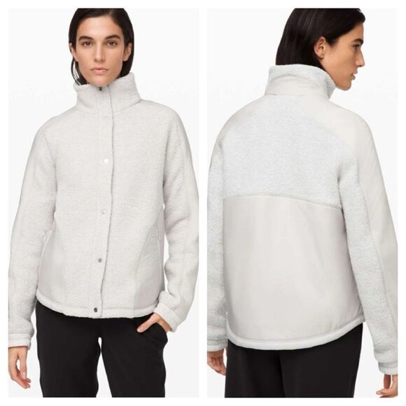 LULULEMON GO CRAZY SHERPA FLEECE JACKET - Picture 1 of 16
